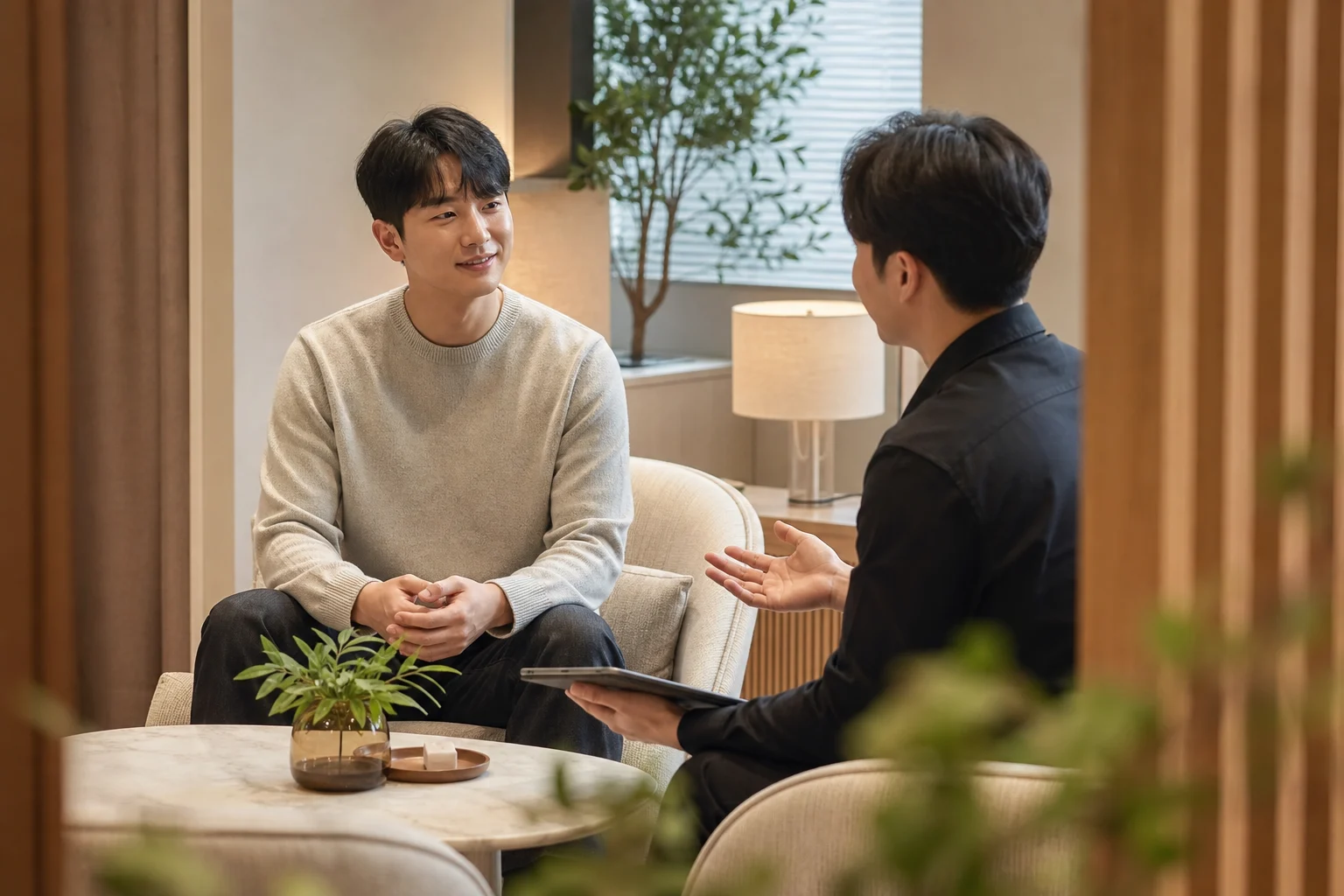 김해 눈썹 왁싱 방문 동선과 상담 환경
